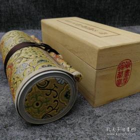清宫廷版梅兰芳戏曲人物，木盒精装精裱卷轴手卷。