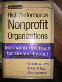 英文原版书：High Performance Nonprofit Organizations Managing Upstream for Great er Impact    P61