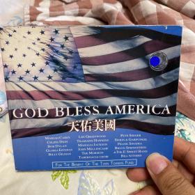 天佑美国，正版CD。