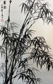 吴兆芬（著名剧作家、国家一级编剧）精品画作《竹》立轴