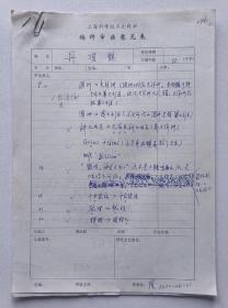 2000年上海科學(xué)技術(shù)出版社編輯陸正華填寫《丹頂鶴》稿件審讀意見表4頁