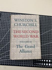 1950初版。丘吉尔，the second world war, Vol III, the grand alliance, 精装 winston churchill, cassell, co.获诺贝尔文学奖
