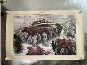 丁长林，号痴岳斋主，耕山农，1967年出生于河北迁安市。先后毕业于河北工美专科学校、河北师范大学美术系。2004-2008年进修于北京画院李小可工作室。现为李可染艺术基金会画家，李小可艺术工作室画家、北京大学、北京画院、荣宝斋画院导师工作室助教。
作品保真