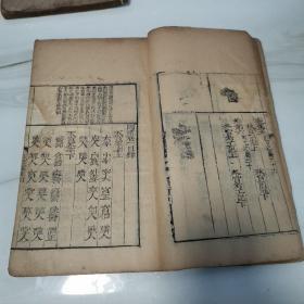 清中期，原装两册六卷全品好，周礼集解节要，锡山高紫超先生原本，邓恺纂订