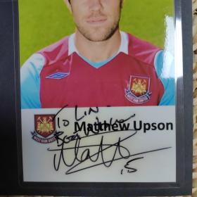 球星亲笔签名照片