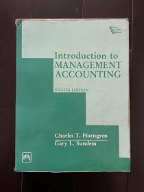 Introduction to MANAGEMENT ACCOUNTING 厚册