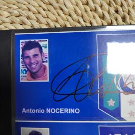 6张球星签名照片合拍