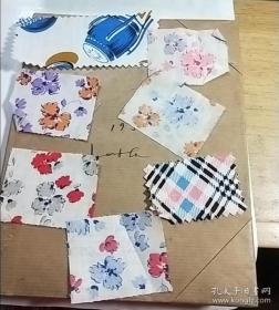 五0年代印染工艺牛皮笔记本三本,密密麻麻记满印染过程,还有部分英文。