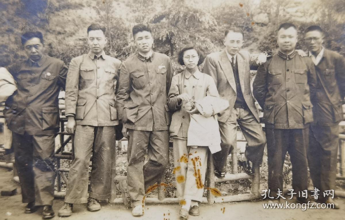 民国政要人员合影留念照片