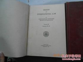 国级法文摘诠释,1941年英文原版,二册巨厚全。