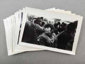 【影像书屋】80年代，西藏老照片，西藏牧民纪实摄影，原版老照片一组10张，内容丰富，银盐相纸，尺寸:15.5*10.5厘米，FN358