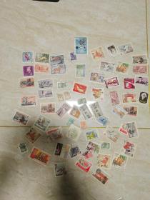 苏联老邮票。67枚。3