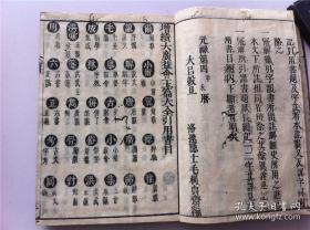 1737年玉篇大全古籍，大开本12厚册全。说文解字类似康熙字典，是我国第一部按部首分门别类的汉字字典。