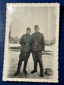 早期德国军人照片，照片相纸里都带德文保真原版（并非复刻）