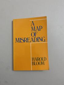 《误读之图》A Map of Misreading （《西方正典》作者） 布鲁姆，《影响的焦虑》续集，示范如何细读诗歌oxford university press  1975