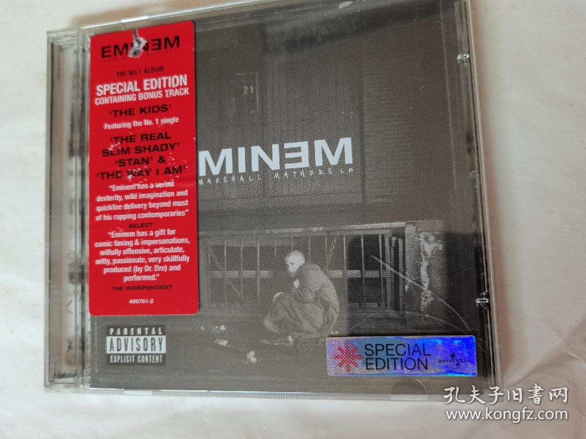 EMINEM THE MARSHALL MATHERS LP   CD 碟片95品