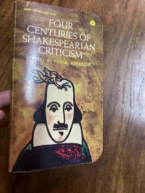four centurie of shakespearian criticism, edited by frank kermode, an avon library book, 1965.