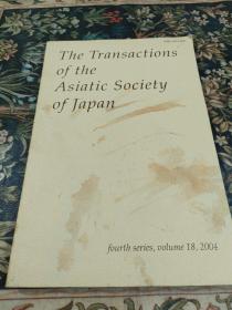 The Transactions of the Asiatic Society of Japan
日本亚洲学会会刊