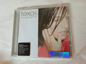 Texas 德州乐队 the greatest hits 精选辑 1CD   碟片全新