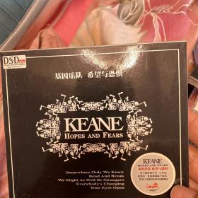 keane，基因乐队，希望与恐惧。正版CD