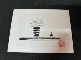 同一来源： 当代国画： 孙倩作品： 尺寸约24——18厘米： 2019年作品：彩色：内容自鉴：详情请看图片·0515·014