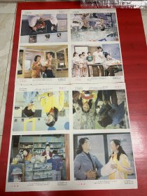 （电影海报）小歌星（二开剧照一套）于1986年上映，南京，北京儿童电影制片厂摄制，品相以图为准