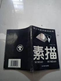 青少年美术技法丛书——素描【实物图片，品相自鉴】