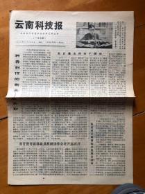 报纸…云南科技报，1978年12月 25日