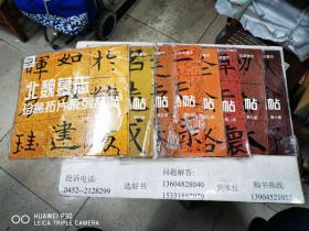 21世纪书法系列丛书--北魏墓志珍惜拓片系列丛贴【2.4.5.6.7.8.9.10共8本】  库存图书未开封  包快递费