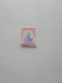 旧外国的邮票 将军图案