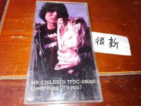 EverythingIt s You正版 7 Mr.Children 日版 拆