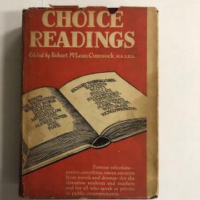 CHOICE READINGS精选读物  英文老版