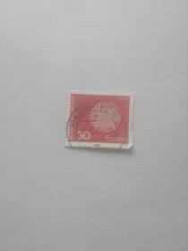外国老旧邮票 茶杯垫子图案