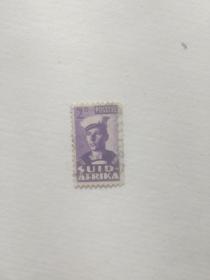 外国邮票 小票 海军战士图案