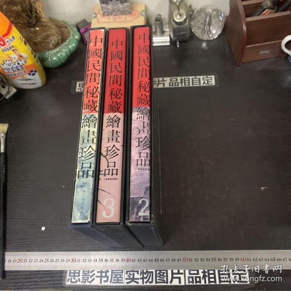 中国民间秘藏绘画珍品（全三册）【精装 一版一印】附涵套