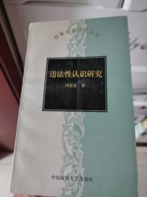 田宏杰著作:违法性认识研究