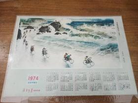 1974年（农历甲寅年）整年日历