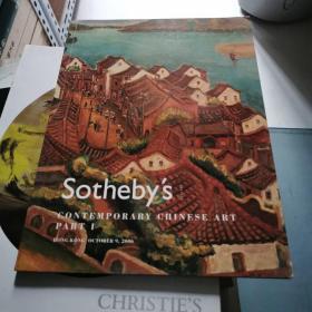 SOTHEBY S CONTEMPORARY CHINESE ART PART I 2006      货架B1