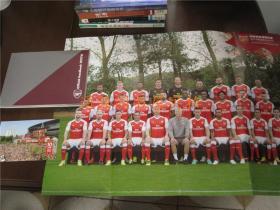 Arsenal official handbook 2017/18（阿森纳官方手册，带1张大海报，1张明信片）