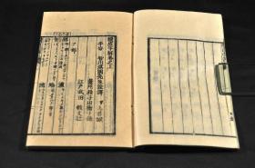 明治9年和刻本《虚字解》上下册《续虚字解》上下册