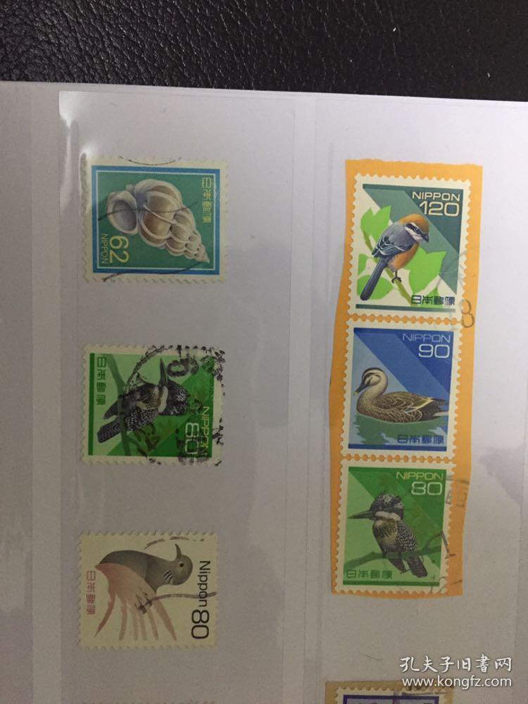 邮票 日本邮票 日本普通邮票 昭和，平成时期为主 合适新手入门手帐装 饰艺术等多种用途。10元一版，30-40枚左右。多买的话，价格更便宜。