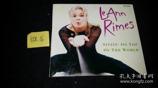 Leann Rimes Sittin On Top Of The World 日版 拆 B415