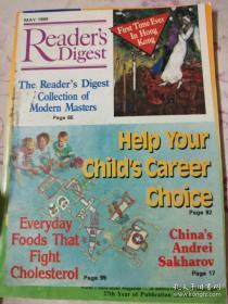 读者文摘英文原版（Readers Digest）1989年2月、5、6月3本合售