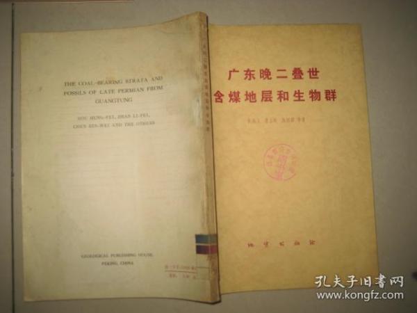 广东晚二叠世含煤地层和生物群    BD  8959