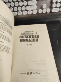 Longman Dictionary of BUSINESS ENGLISH