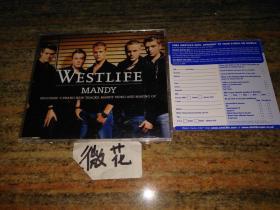 Westlife mandy 带回函 单曲 EP Y正版 拆封