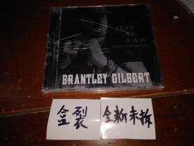 Brantley Gilbert Just As I Am 美版 未拆 盒裂 封底破损