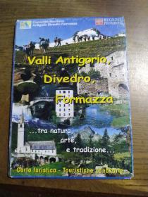 valli antigorio divedro formazza .外文原版单张地图