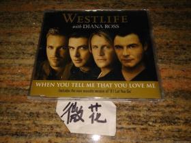 Westlife When You Tell Me That You Love Me Y正版 拆封