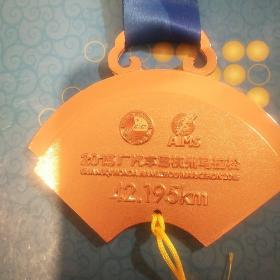 2015杭州马拉松全程完赛奖牌(42.195公里)
